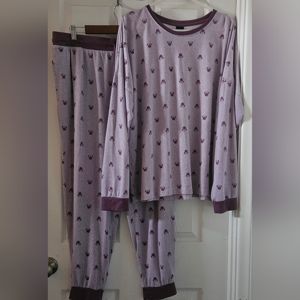 Disney Minnie Mouse 2 Piece Pajama Set